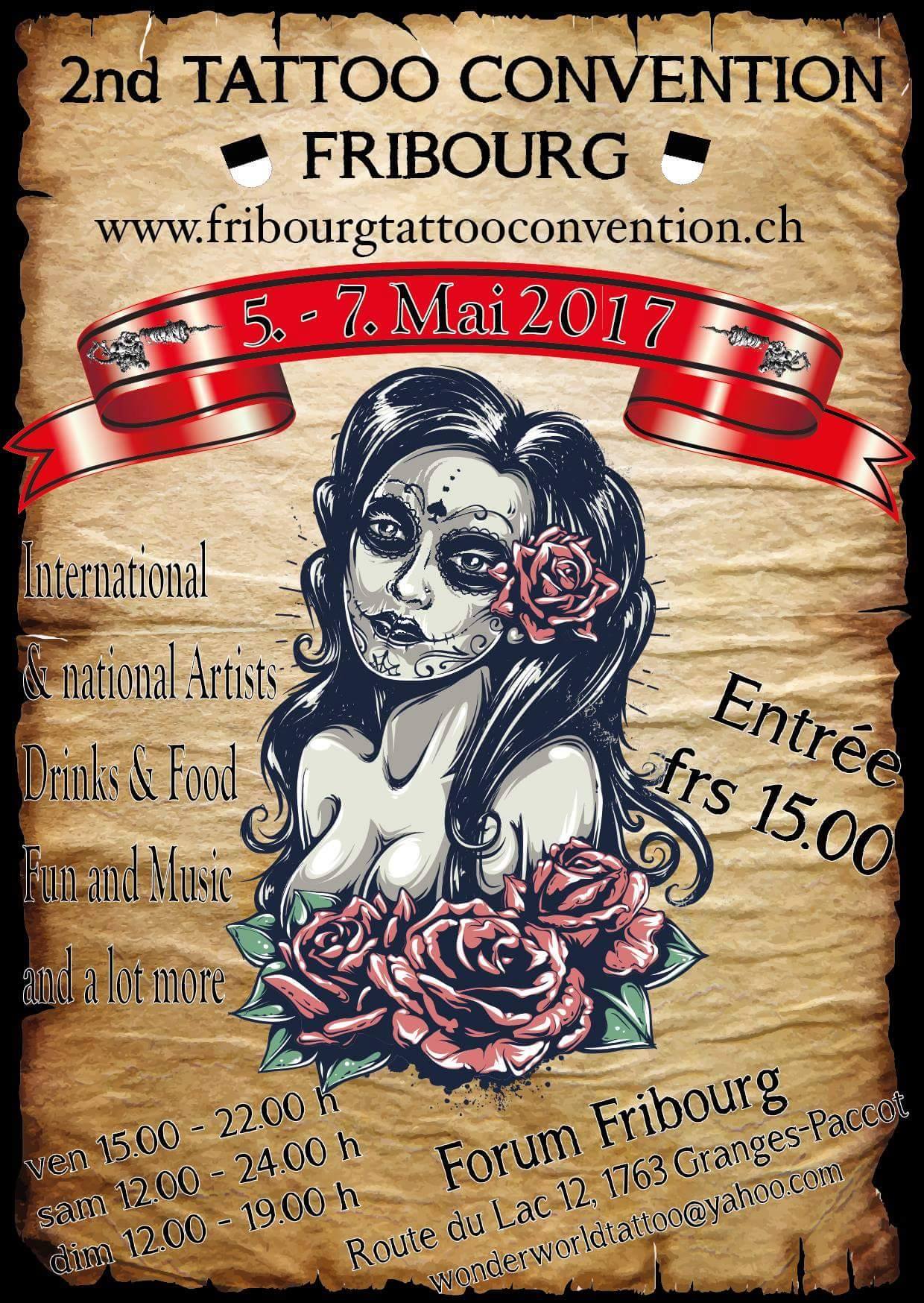 Tattoo Convention Fribourg 2017